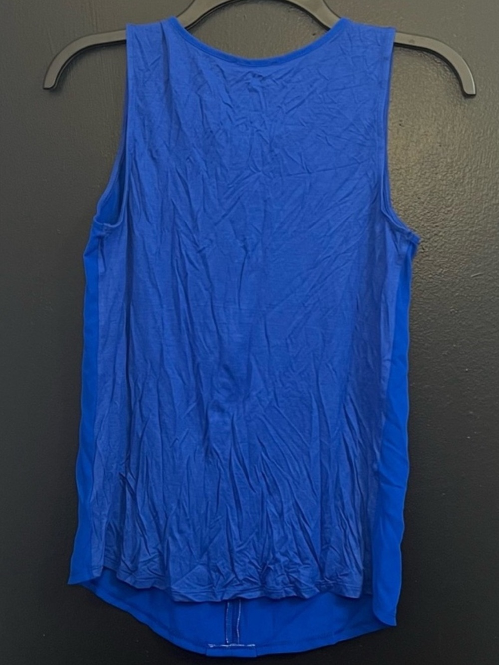 Express Royal Blue Sleeveless V-Neck Camisole - Picture 2 of 5